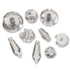 Acrylic Assorted Beads - Crystal (clear) - Crystal Beads - Acrylic Beads - 
