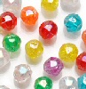 AB Faceted Beads - Assorted - AB Beads - Faceted Beads - 