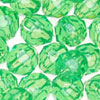 Faceted Beads - Mint Tr - 8mm Faceted Acrylic Beads - Plastic Faceted Beads - 8mm Faceted Beads - 