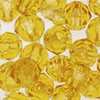 6mm Beads - Faceted Beads - Sun Gold Tr ( Topaz Tr ) - Facet Beads - 6mm Fishing Beads - 