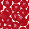 6mm Beads - Faceted Beads - Red Op - Facet Beads - 6mm Fishing Beads - 
