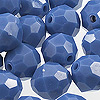 6mm Beads - Faceted Beads - Williamsburg Blue - Facet Beads - 6mm Fishing Beads - 