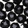 Faceted Beads - 4mm Beads - Faceted Plastic Beads - Black - Black Faceted Beads - 4mm Faceted Beads - Acrylic Faceted Beads - 