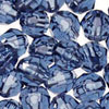 Faceted Beads - Faceted Acrylic Craft Beads - Country Blue - Fishing Beads - Acrylic Faceted Beads - Plastic Faceted Beads - Faceted Craft Beads - 