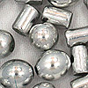 Glass Beads Metallic Mix - Silver - Glass Beads - 