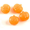Mini Jack-o-Lantern Bead - Halloween Decorations - Fall Decorations - 