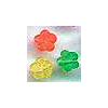 Tiny Frosted Flower Beads - Red - Frosted Flowers - 