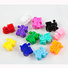 Train Beads - Mexican Train Game Pieces (Markers) - Assorted Colors - Pony Bead Shapes - Mexican Train Markers - 