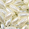 Oval Pearls - Ivory - Oat Pearls - Rice Beads - Pearl Oat Beads - Wheat Beads - Pearl Rice Bead - 