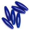 Spaghetti Beads - Royal Blue Op - Plastic Spaghetti Beads - Rice Beads - 