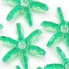 Sunburst Beads - Mint - 12mm Starflake Beads - Sunburst Beads - Starburst Beads - Ferris Wheel Beads - Paddlewheel Beads - 