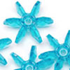 Starflake Beads - Turquoise - 25mm Starflake Beads - Sunburst Beads - Starburst Beads - Ferris Wheel Beads - Paddlewheel Beads - 