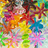 Starflake Beads - Sunburst Beads - Assorted - 10mm Starflake Beads - Sunburst Beads - Starburst Beads - Paddle Wheel Beads - Ferris Wheel Beads - 