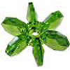 Starflake Beads - Sunburst Beads - Dk Olive - 10mm Starflake Beads - Sunburst Beads - Starburst Beads - Paddle Wheel Beads - Ferris Wheel Beads - 