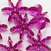 Starflake Beads - Dusty Rose - 25mm Starflake Beads - Sunburst Beads - Starburst Beads - Ferris Wheel Beads - Paddlewheel Beads - 