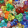 Tri Beads - Assorted - Propeller Beads - Plastic Tri Beads - 