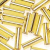Gold Bugle Beads - Tube Beads - Cylinder Beads - 