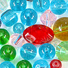 Glass Beads - Assorted - Colored Glass Beads - Glass Bead Assortment - 