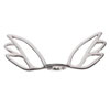 Angel Wing Bead - Sterling Silver - Miniature Angel Wings - Mini Angel Wings - 