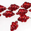 Red Mardi Gras Beads - Mardi Gras Throw Beads - Party Beads - Mardi Gras Necklace - Specialty Mardi Gras Beads - Parade Beads - 