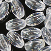 Rice Beads - Oval Beads - Crystal ( Clear ) - Oat Beads - Beads for Rosary Making - Wheat Beads - 