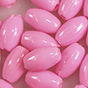 Rice Beads - Oval Beads - Pink - Oat Beads - Beads for Rosary Making - Wheat Beads - 