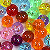 Round Beads - Fishing Beads - Beads for Fishing Rigs - Assorted Transparents - Trout Beads - Fly Fishing Beads - Fishing Line Beads - Fishing Lure Beads - 