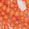 Round Beads - Round Pearls - Orange - Pearl Beads - Round Beads - Round Pearls - Pink Fishing Beads - 