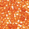 Glass Seed Beads - Transparent Orange -  - 