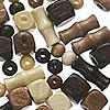 Wood Beads - Assorted Earth Tones - Wooden beads - 
