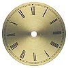 Round Gold Clock Faces - Clock Faces - 