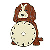 Puppy Clock Face - Unique Wall Clocks - Novelty Clock Faces - Clock Dial Face - Unique Wall Clocks - 