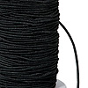 2mm Elastic Cord - Black - Elastic Bead Cord - 