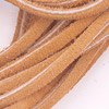 Suede Cord - Suede Lace - Camel - Necklace Cord - Suede String - Flat Leather String - 