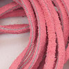 Suede Cord - Suede Lace - Pink - Necklace Cord - Suede String - Flat Leather String - 