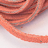 Suede Cord - Suede Lace - Lt. Pink - Necklace Cord - Suede String - Flat Leather String - 