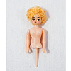 Blonde Doll Cake Pick - Doll Pick For Cake - Plastic Dolls For Crafts - Blonde Hair - Wilton Doll Pick - Doll Pick Cake Topper - 