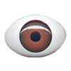 Doll Eyes - Brown - Plastic Eyes - Plastic Doll Eyes - Dolly Eyes - 