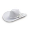 Mini Cowboy Hats - White - Cowboy Hat - Miniature Cowboy Hat - Mini White Cowboy Hat - 