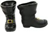 Santa Boots - Miniature Boots - Black - Santa Shoes - Doll Boots - Santa Claus Boots - 