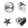 Assorted Acrylic Shapes Mirrors - Mirror - Glass Craft Mirrors - Small Mirror Shapes - Shaped Mirrors - 