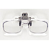 Clip On Magnifier for Eye Glasses - Magnifier Glasses - Cheater Glasses - 