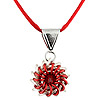 Chainmaille Jewelry - Whirlybird Necklace Kit - Red - Jewelry Kit - Jump Ring Jewelry - 