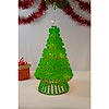 Beaded Safety Pin Christmas Tree Kit - Lime Tree / Gold Pins - Beaded Christmas Tree Kit - Beaded Christmas Tree - 