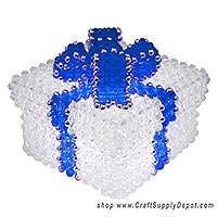 Sparkling Beaded Box for Decoration, Trinkets, Jewelry, and Gift Giving