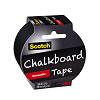 Scotch Chalkboard Tape - Removable - Black - Chalkboard Tape - Scotch - Removable - 