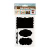 Peel and Stick Chalkboard Labels - Assorted Shapes - Chalkboard Papers - Chalkboard Labels - Peel and Stick - 