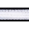 Chenille Stems - White - - Pipe Cleaners - 
