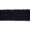 Chenille Stems - Black - - Pipe Cleaners - 