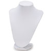 Bust Necklace Stand - White - Necklace Display Stand - 